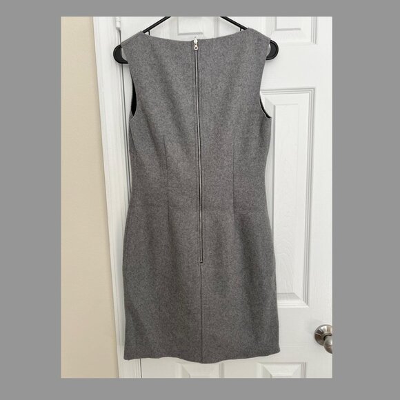 Lela Rose Cashmere 100% BOATNECK DRESS Size 6 Retail$1550 NEW - Picture 3 of 6